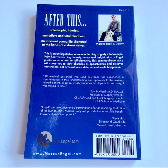 NEW Book AFTER THIS INSPIRATIONAL JOURNEY FOR ALL THE WRONG REASONS Marcus Engel - Picture 2 of 13